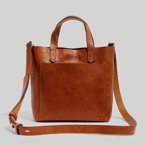 Madewell Small Transport Crossbody English Saddle Color
